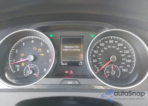 2020 Volkswagen Golf 1.4T Tsi from USA, damaged, VIN 3VWW57AU2LM017001